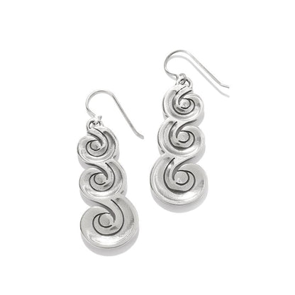 Contempo Moda Swirl French Wire Earrings from Brighton JA0018