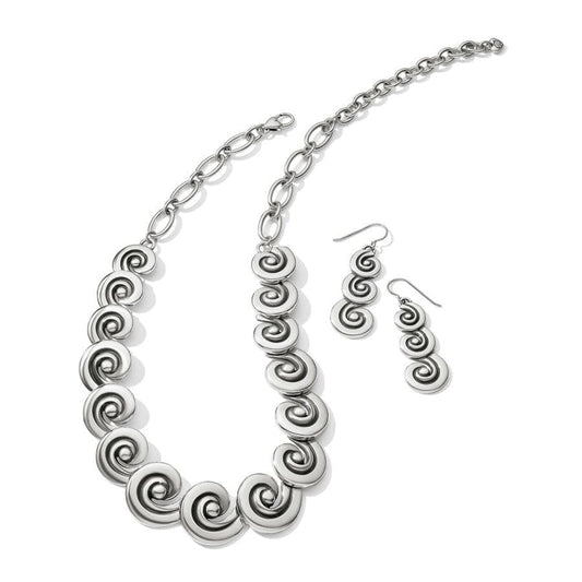 Contempo Moda Swirl French Wire Earrings from Brighton JA0018