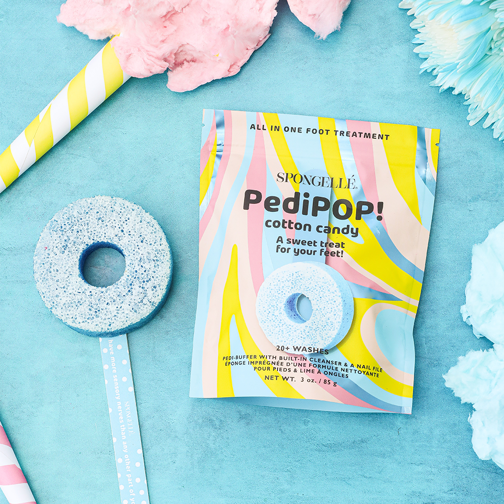 Cotton Candy | Pedipop! Pedi Buffer & Nail File from KADOU Boutique