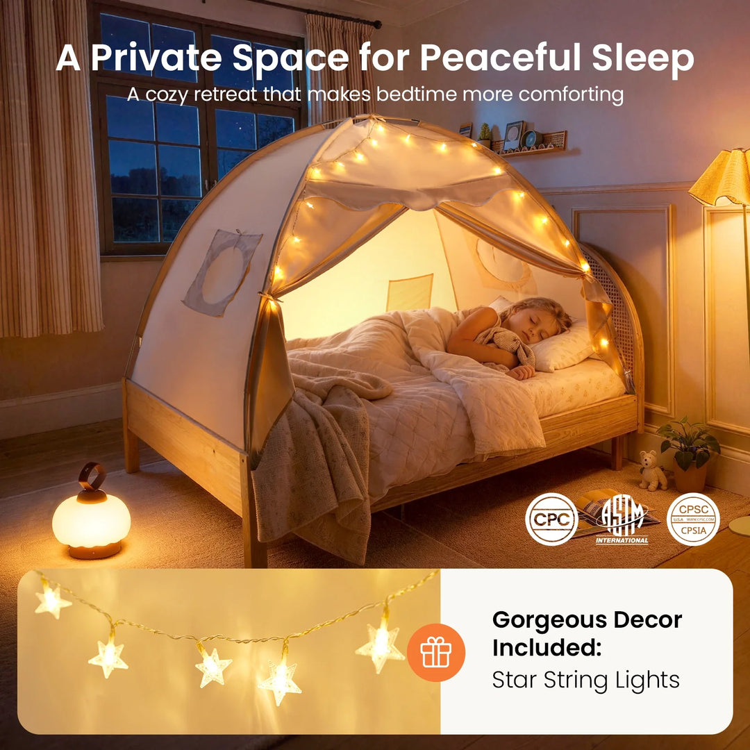 Tiny Land® Versatile Kids Bed Tent &amp; Play Tent