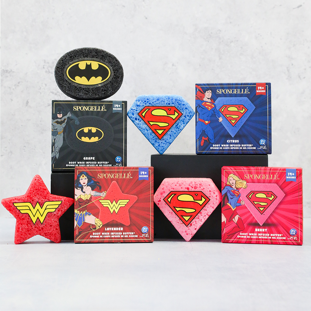 Dc Superhero Body Buffer Assorted Pack from KADOU Boutique