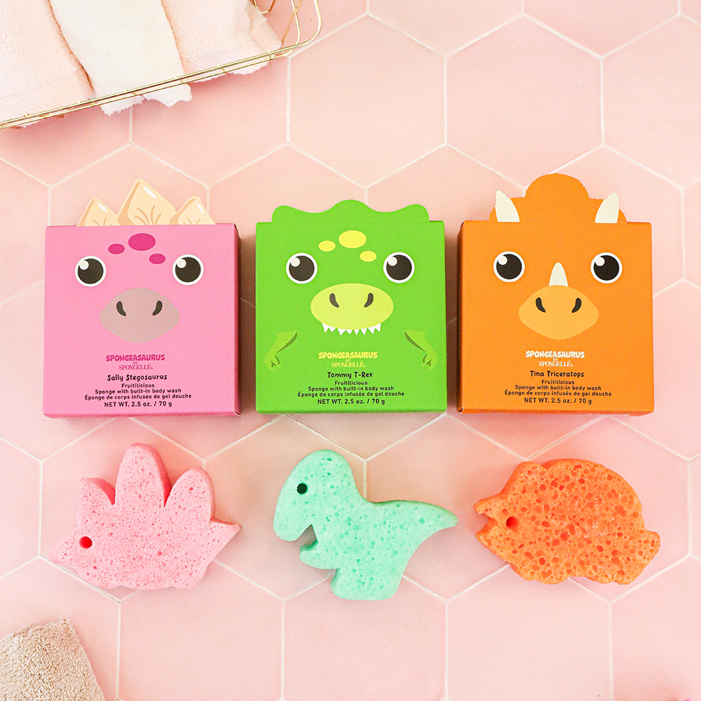 Spongeasaurus Assorted Pack from KADOU Boutique
