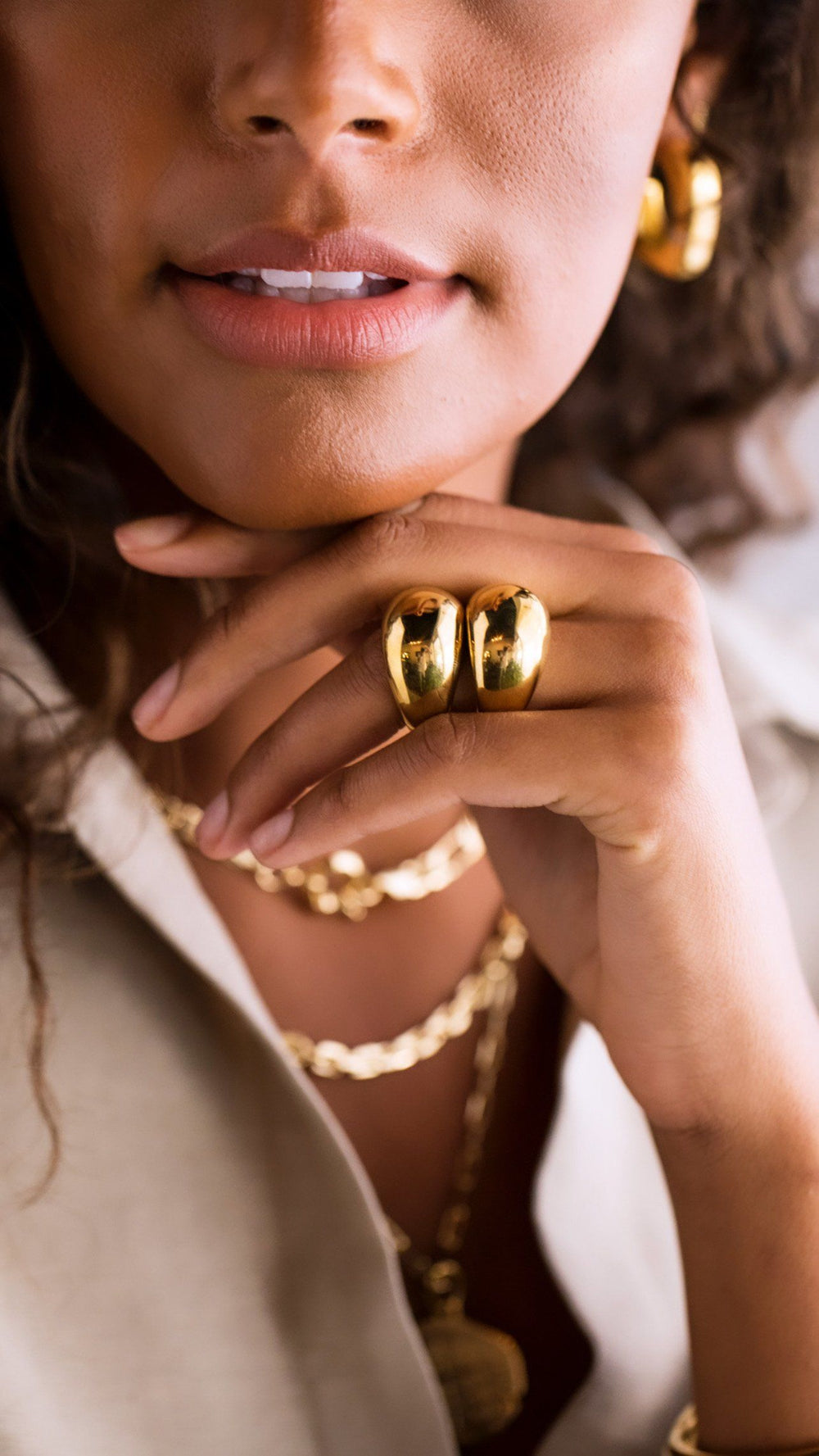 Dome Ring from KADOU Boutique