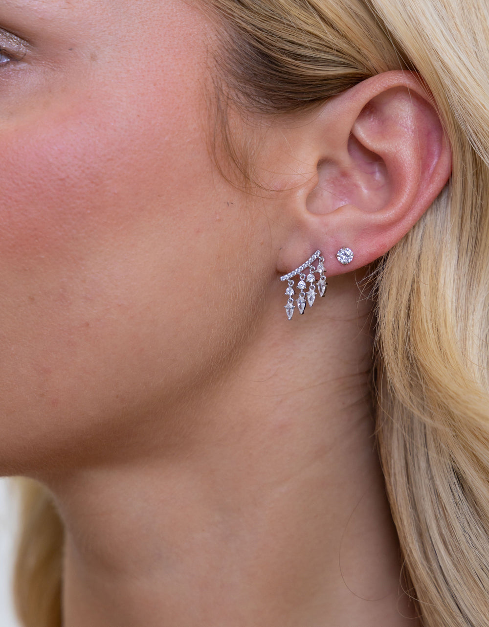Tessa Cz Studs from KADOU Boutique