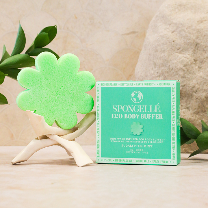 Eucalyptus Mint | Eco Body Buffer from KADOU Boutique