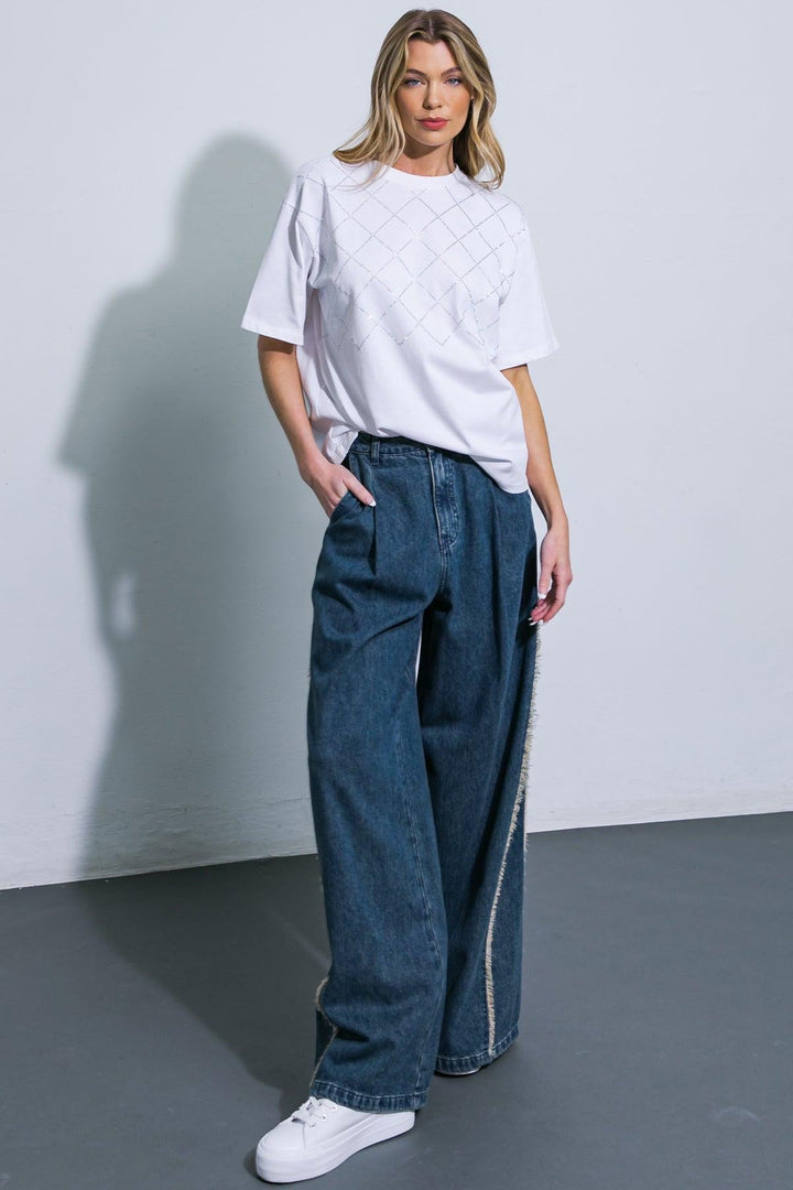 All or Nothing Washed Denim from KADOU Boutique