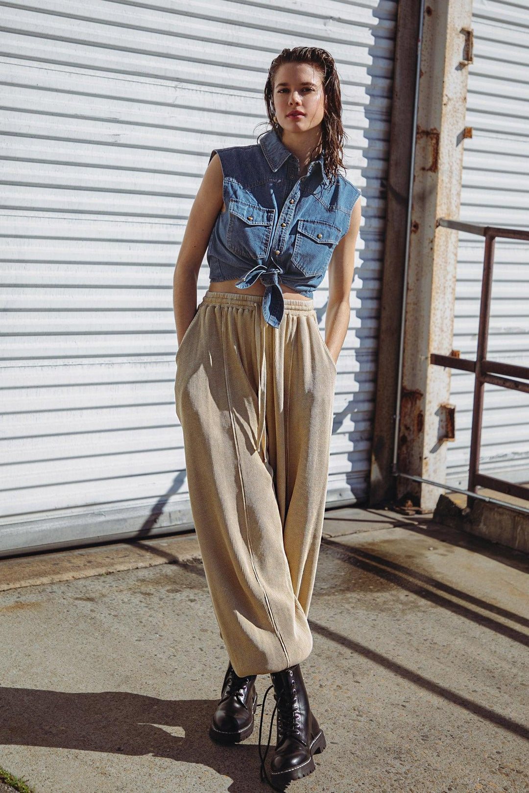 A Chill Moment Jogger Pants from KADOU Boutique