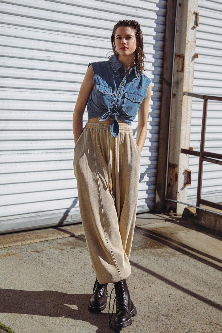 A Chill Moment Jogger Pants from KADOU Boutique