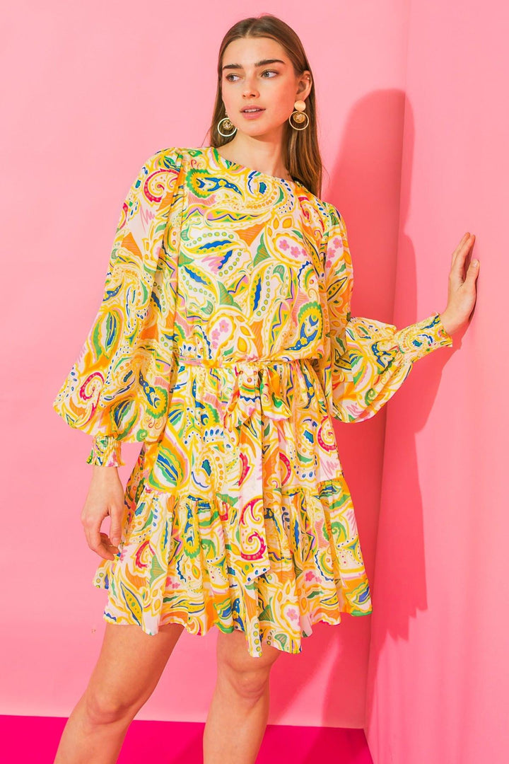 Wish for More woven mini dress from KADOU Boutique