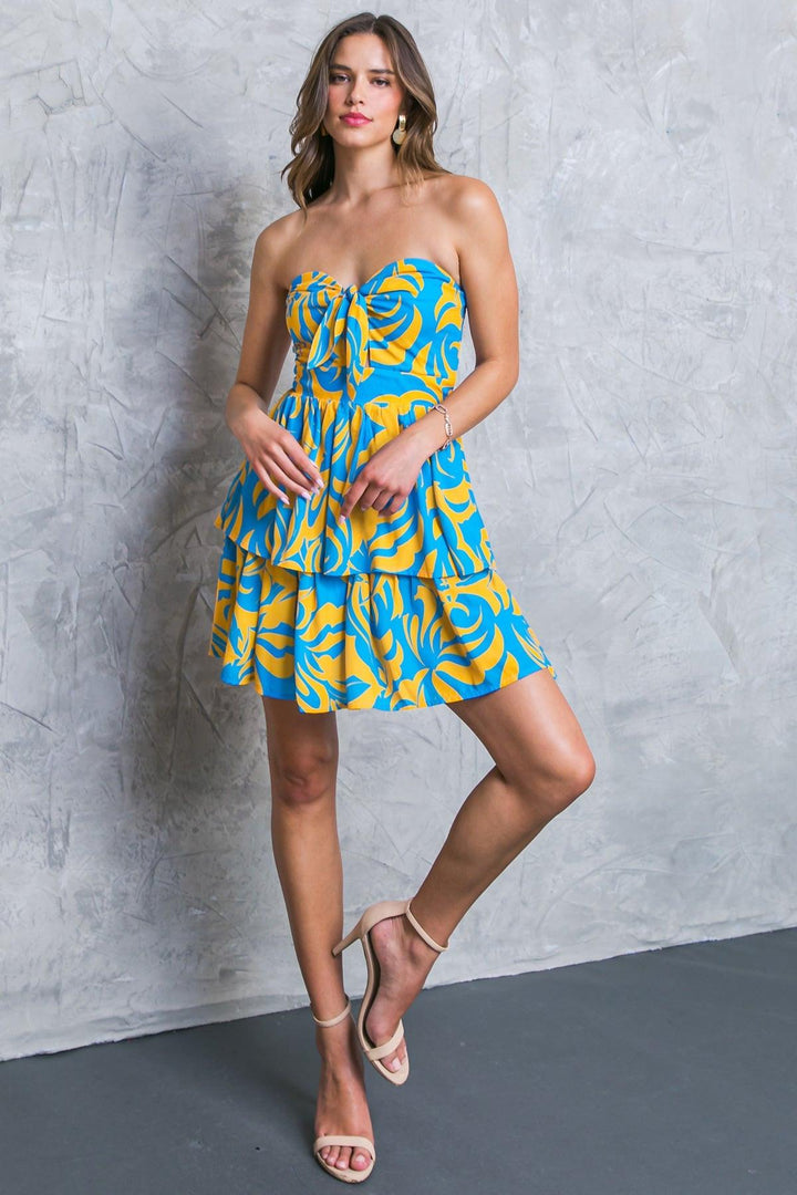 Back to the Start Mini Dress from KADOU Boutique