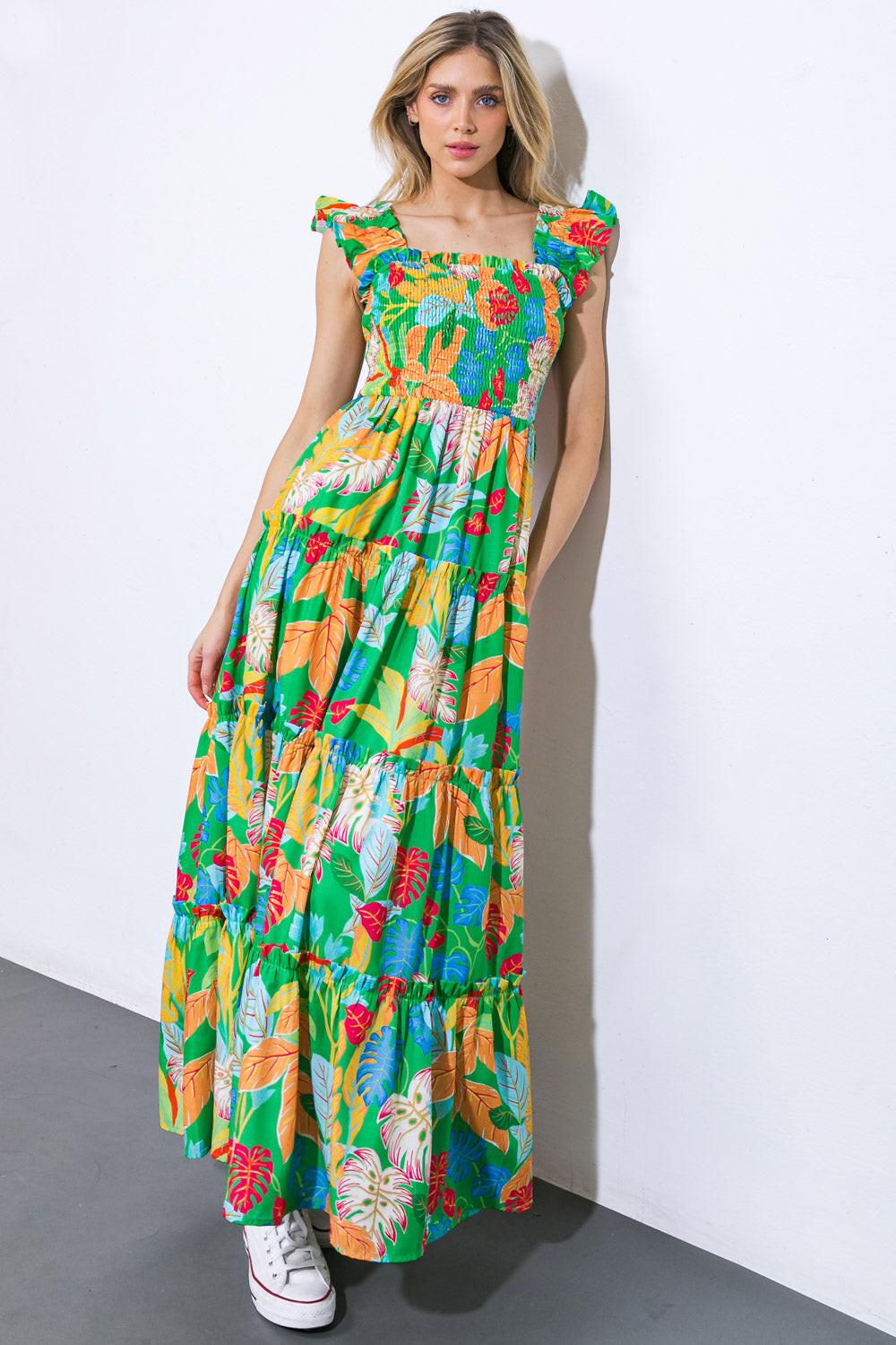 Beach Dates Woven Maxi Dress from KADOU Boutique