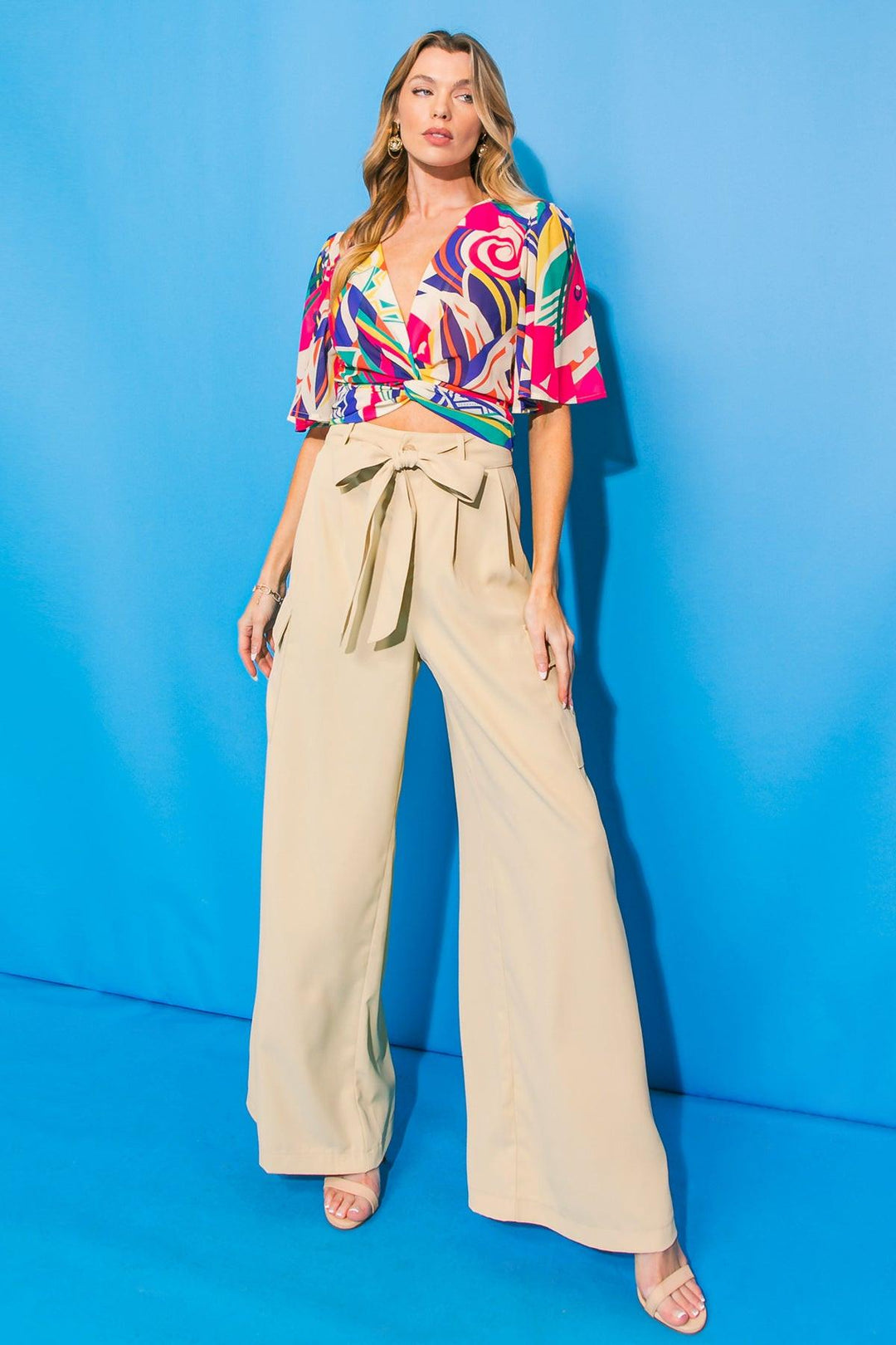 A Good Woman Woven Pants from KADOU Boutique