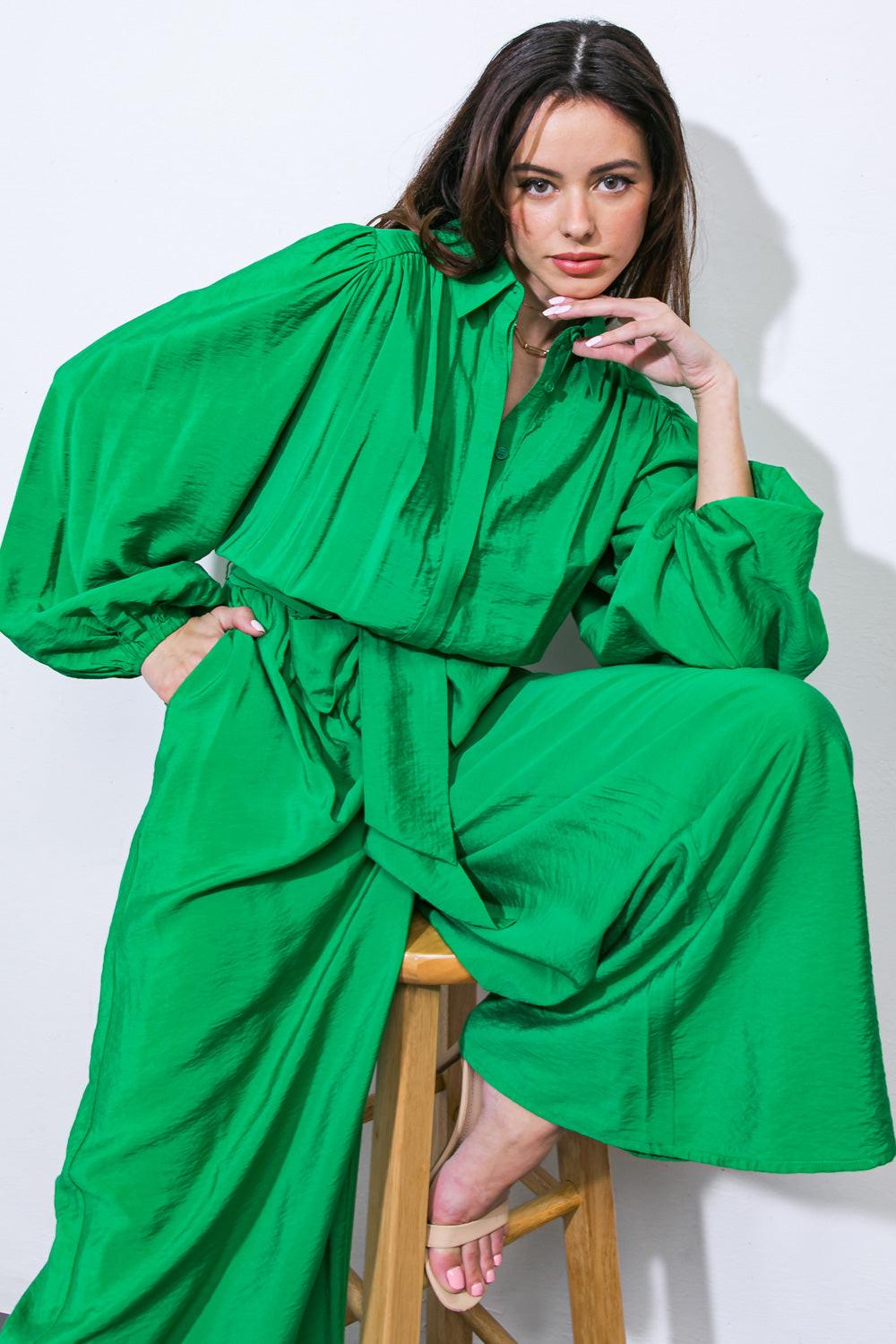 Ready for Today Woven Jumpsuit from KADOU Boutique