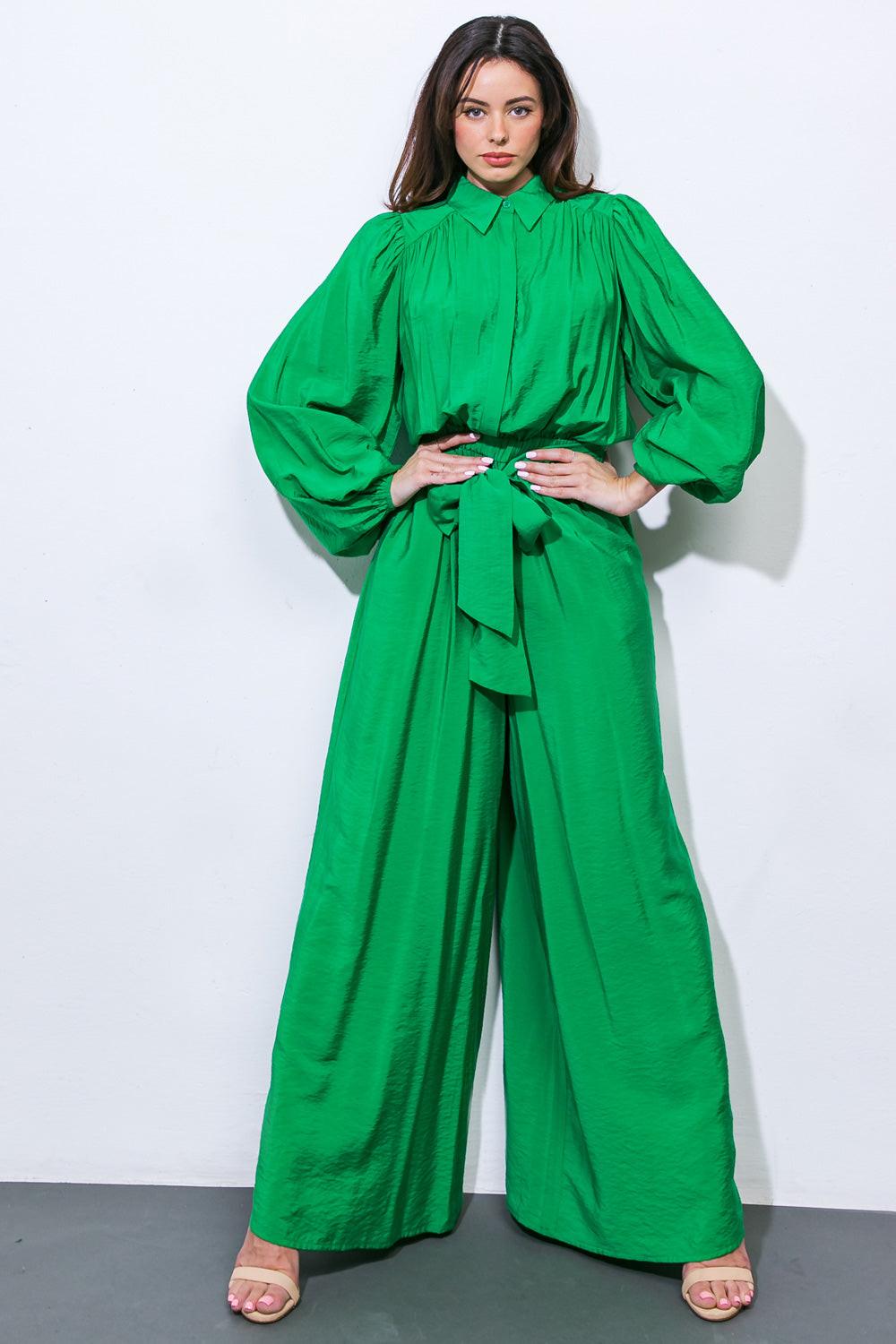 Ready for Today Woven Jumpsuit from KADOU Boutique