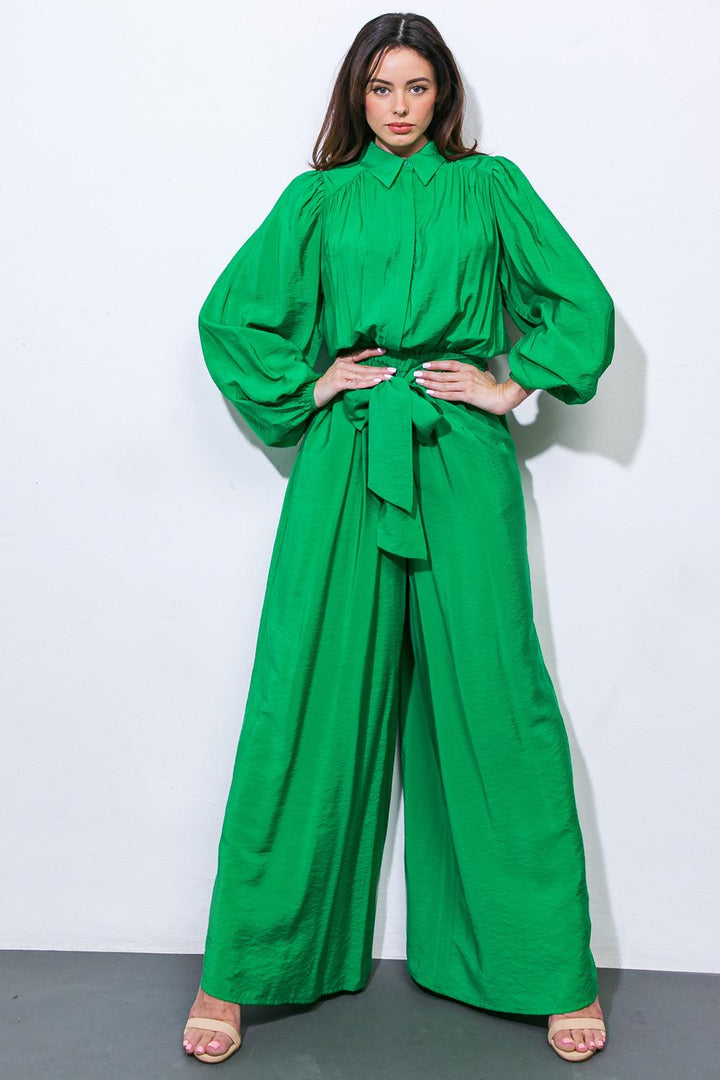 Ready for Today Woven Jumpsuit from KADOU Boutique