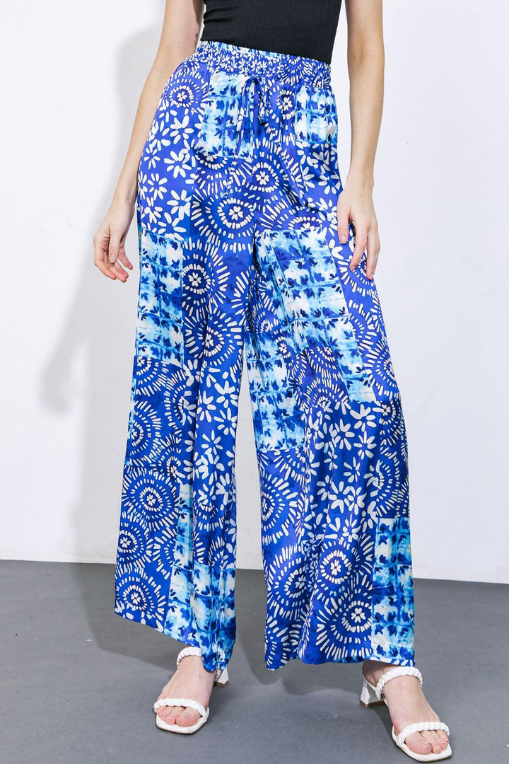 Beautiful Borders Woven Pants from KADOU Boutique