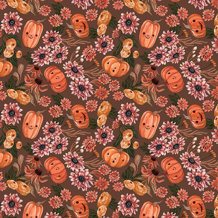 Pumpkins &amp; Flowers Greta Dress