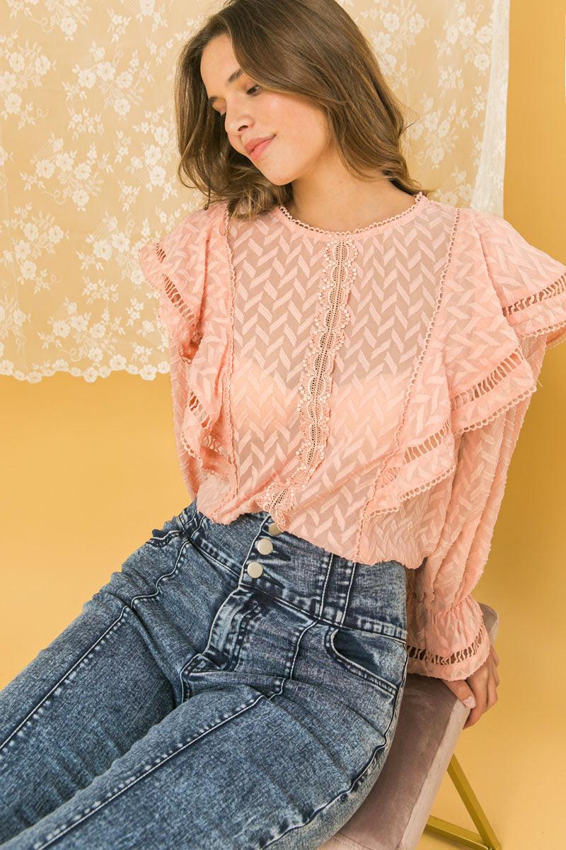 Love for All Peasant Top from KADOU Boutique