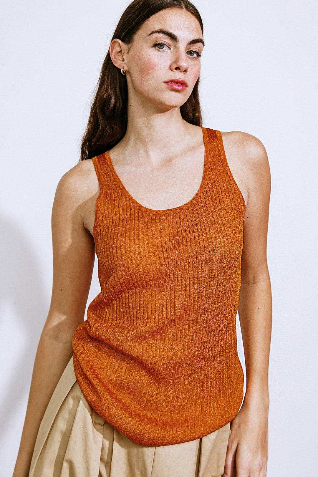 Blissful Love Woven Tank Top from KADOU Boutique