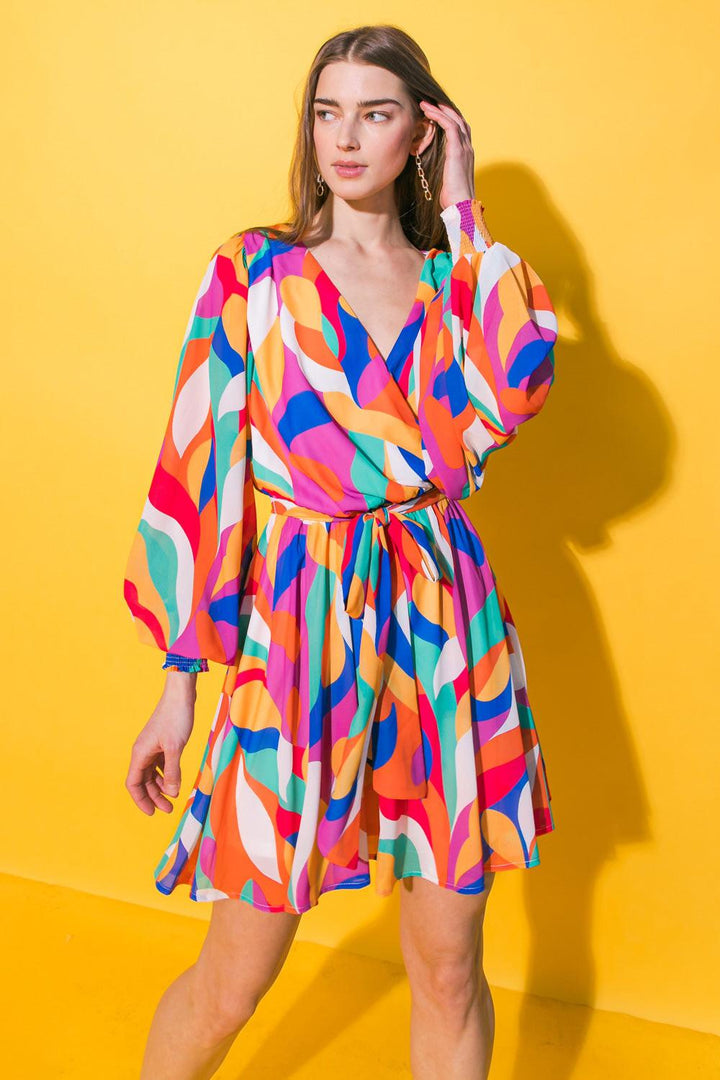Boston Get Away Woven Mini Dress from KADOU Boutique