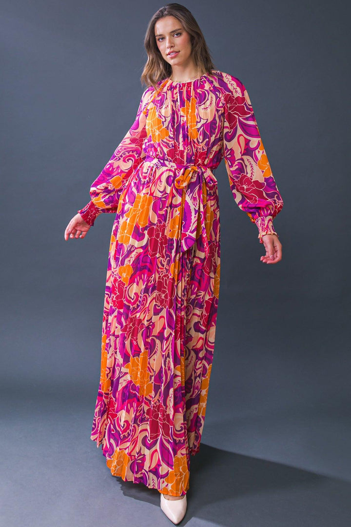 Changing Locations Woven Maxi Dress from KADOU Boutique