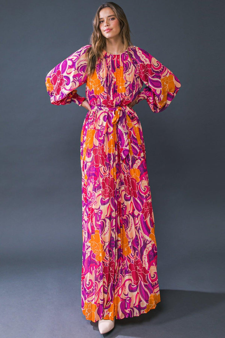 Changing Locations Woven Maxi Dress from KADOU Boutique