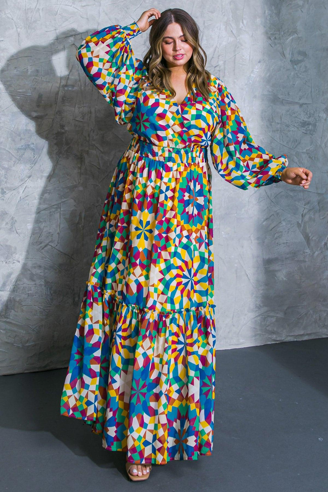 EVERYTHING I LOVE WOVEN MAXI DRESS