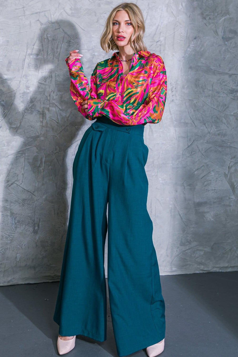 Delicate Feelings Woven Pants from KADOU Boutique