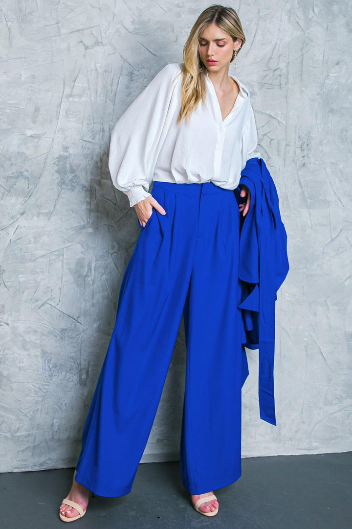 Boss Babe Woven Pants from KADOU Boutique