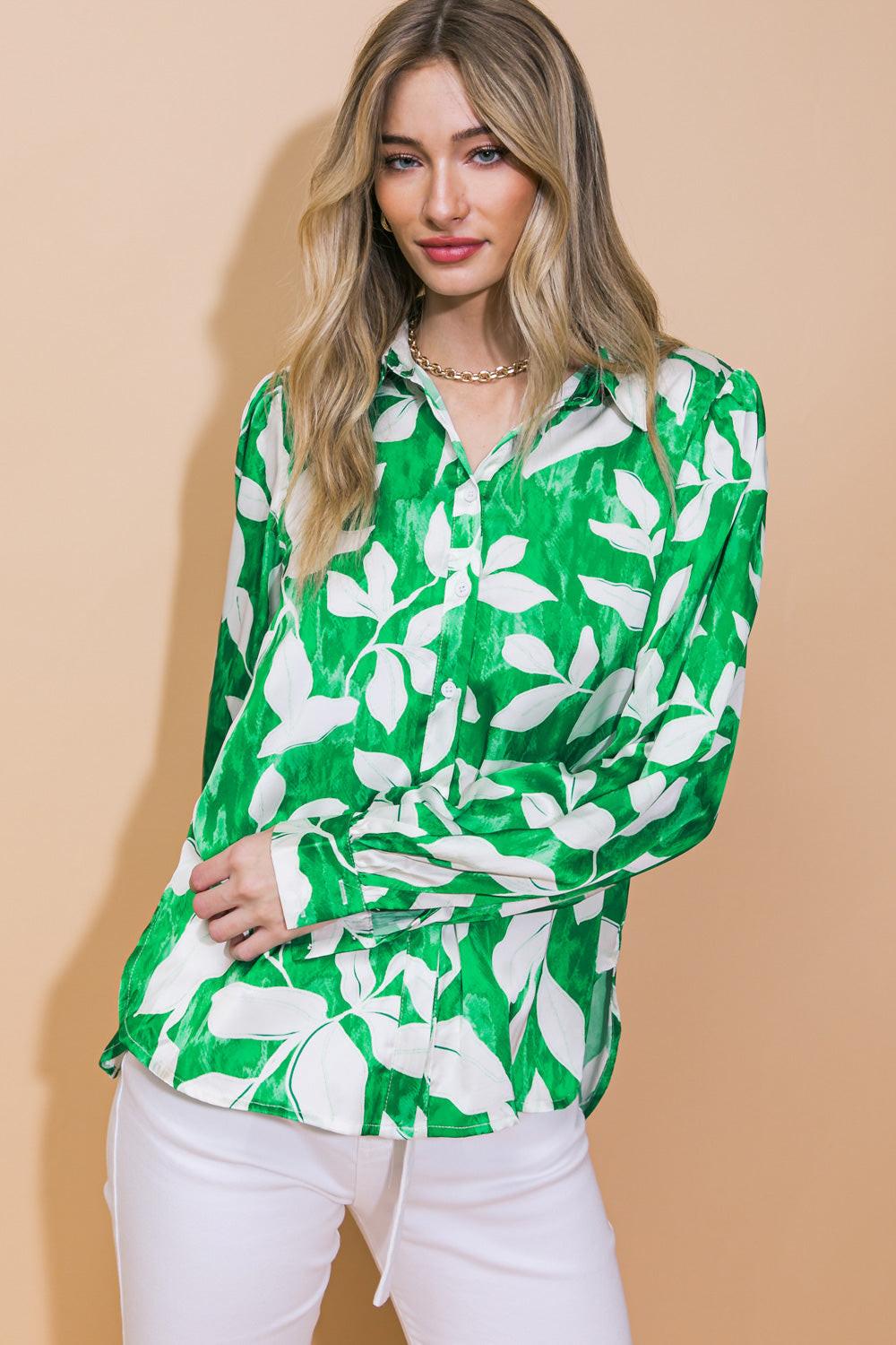 Coming to My Senses Woven Top from KADOU Boutique