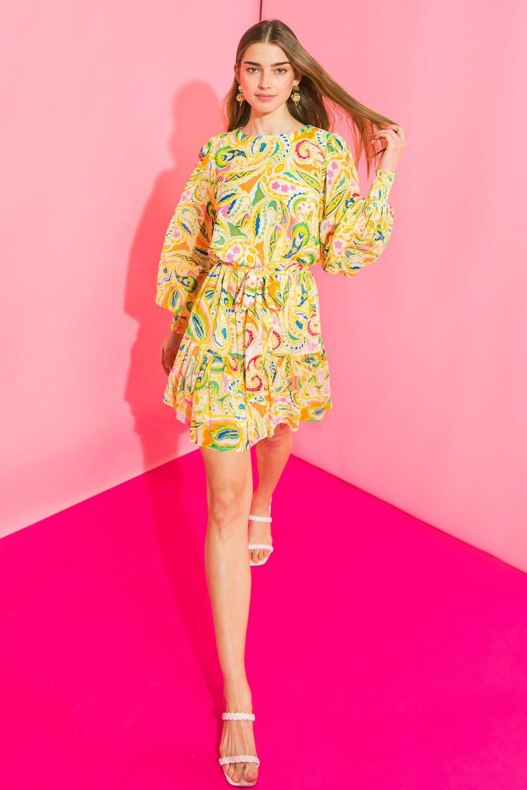 Wish for More woven mini dress from KADOU Boutique