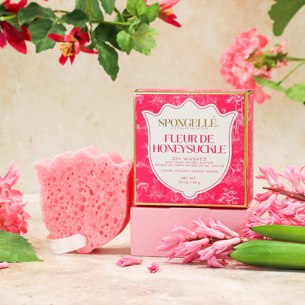 Fleur De Honeysuckle | Les Fleurs Body Buffer from KADOU Boutique