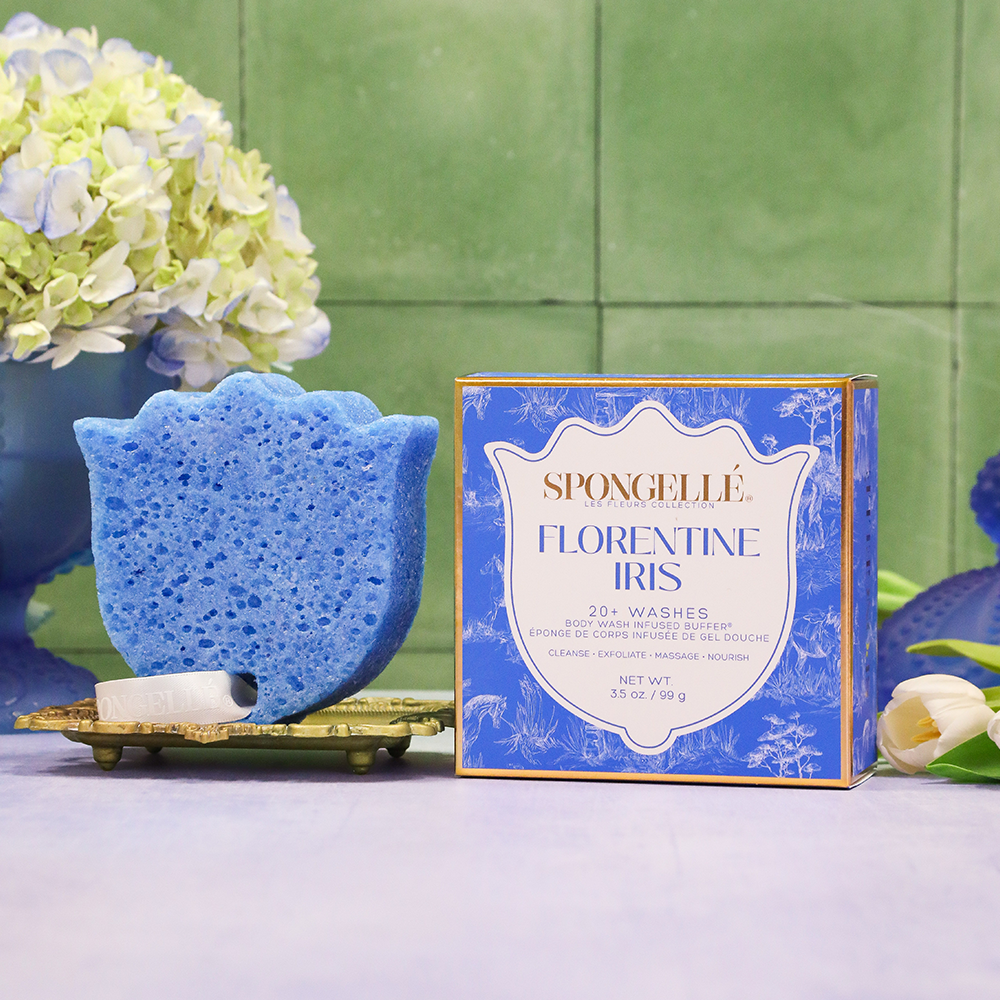 Florentine Iris | Les Fleurs Body Buffer from KADOU Boutique
