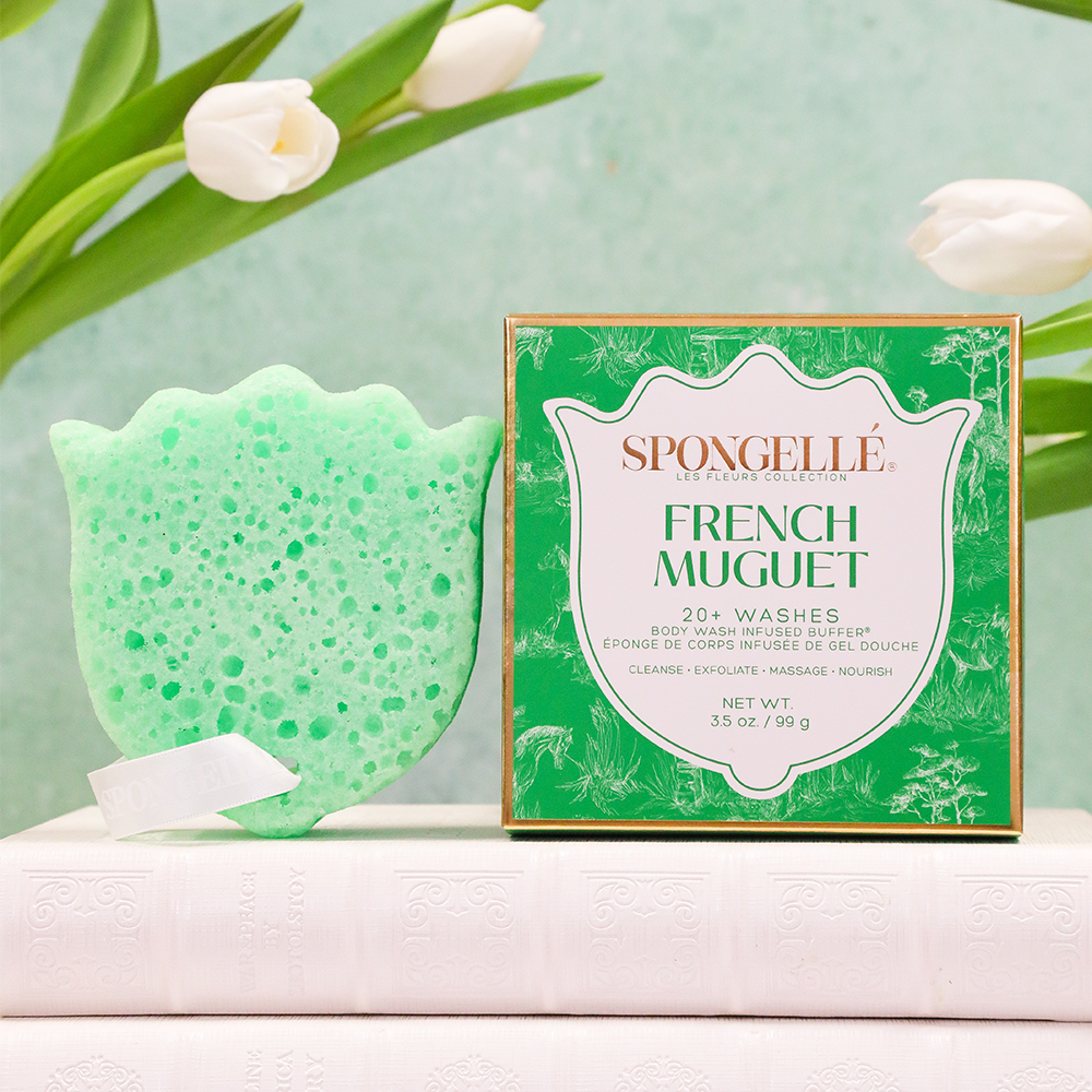 French Muguet | Les Fleurs Body Buffer from KADOU Boutique