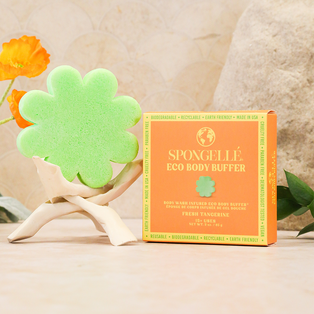 Fresh Tangerine | Eco Body Buffer from KADOU Boutique