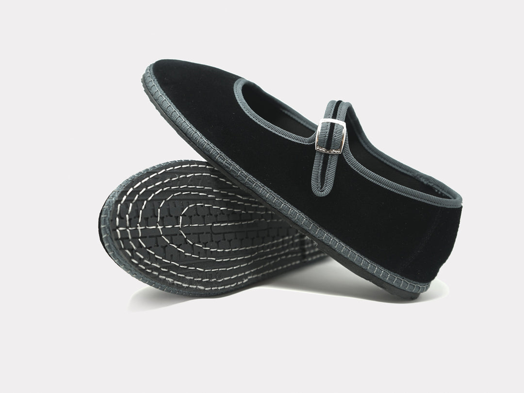 Mary Jane Furlane Black from KADOU Boutique