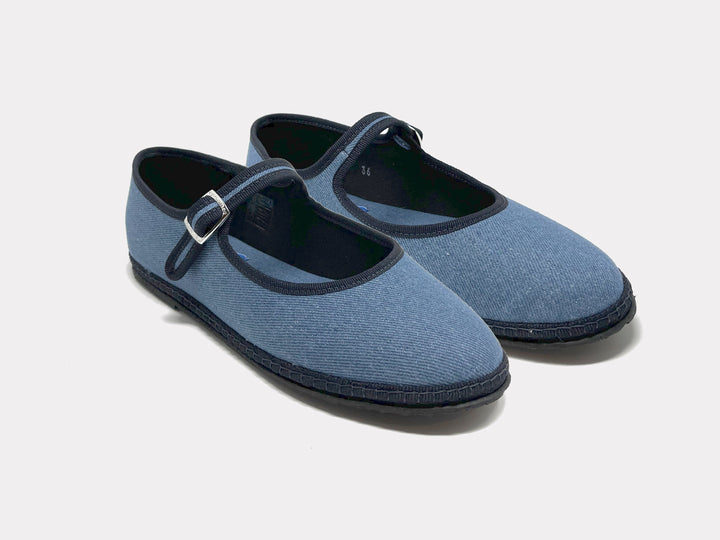 Mary Jane Furlane Denim from KADOU Boutique