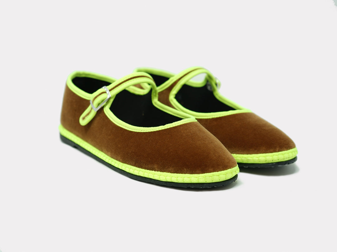 Mary Jane Furlane Camel from KADOU Boutique