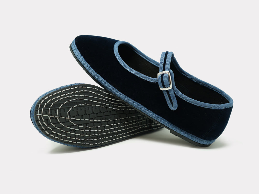 Mary Jane Furlane Navy from KADOU Boutique