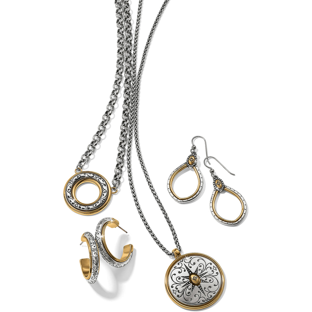 Brighton Venezia Hoop Post Earrings
