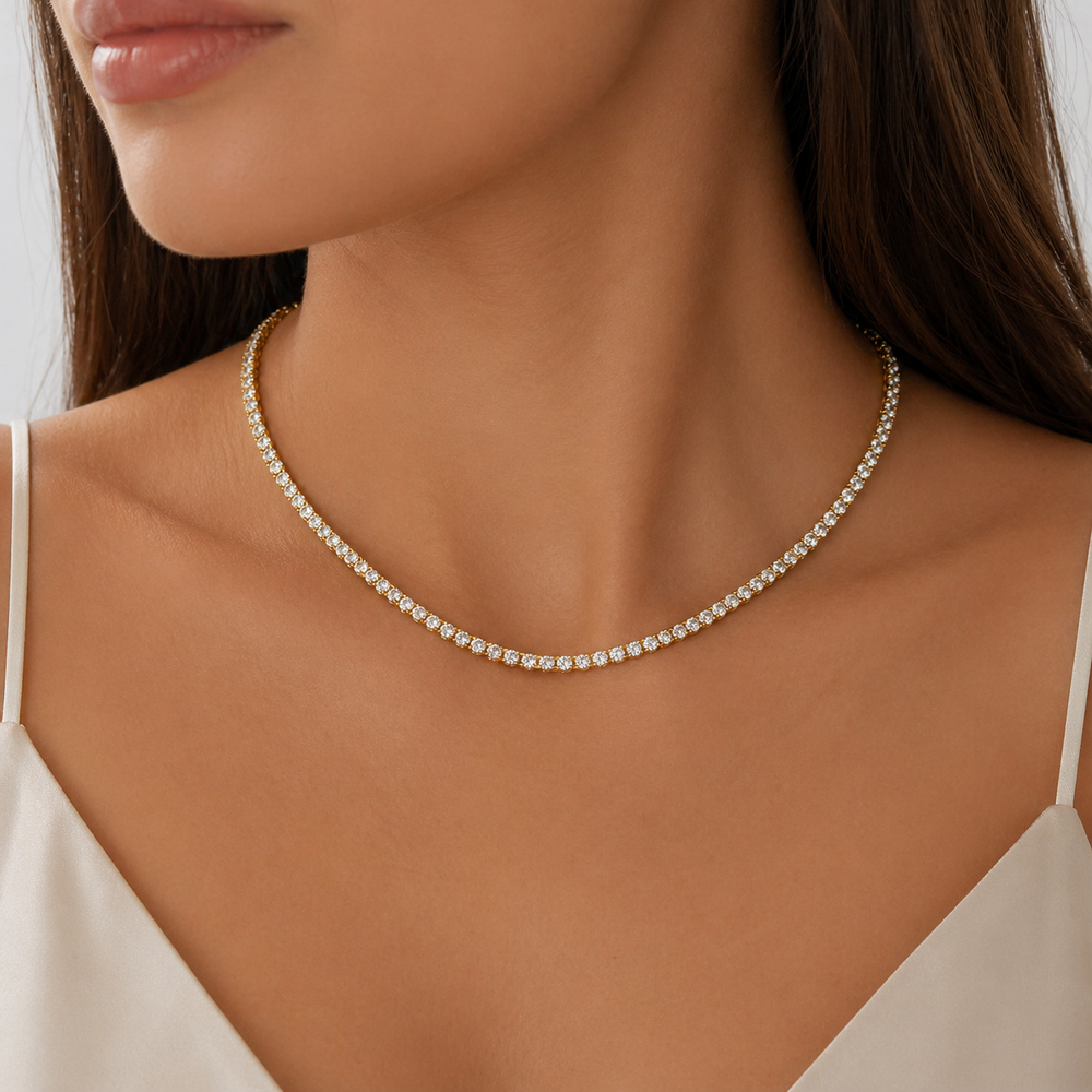 Chloe Tennis Choker from KADOU Boutique