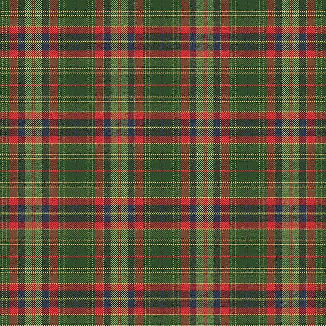 Green Plaid Greta Dress