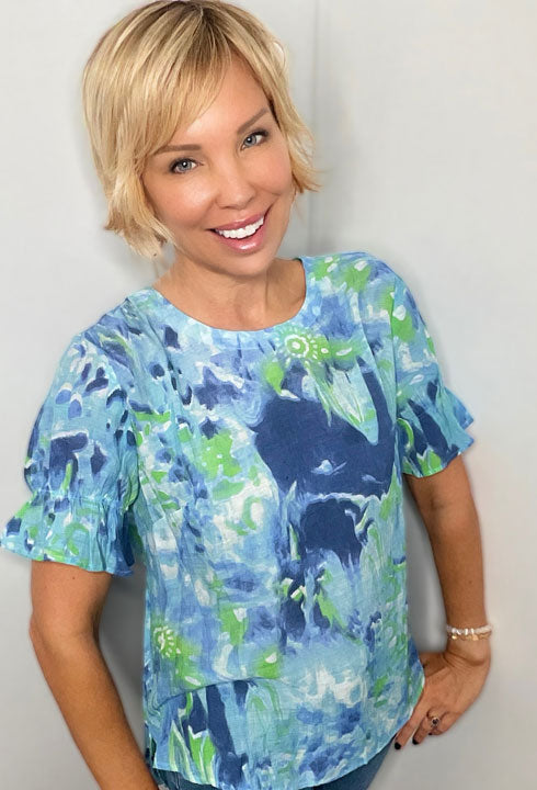 Ocean Breeze Blouse