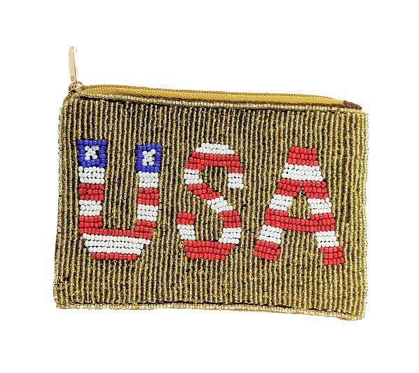 Beaded Coin Purse