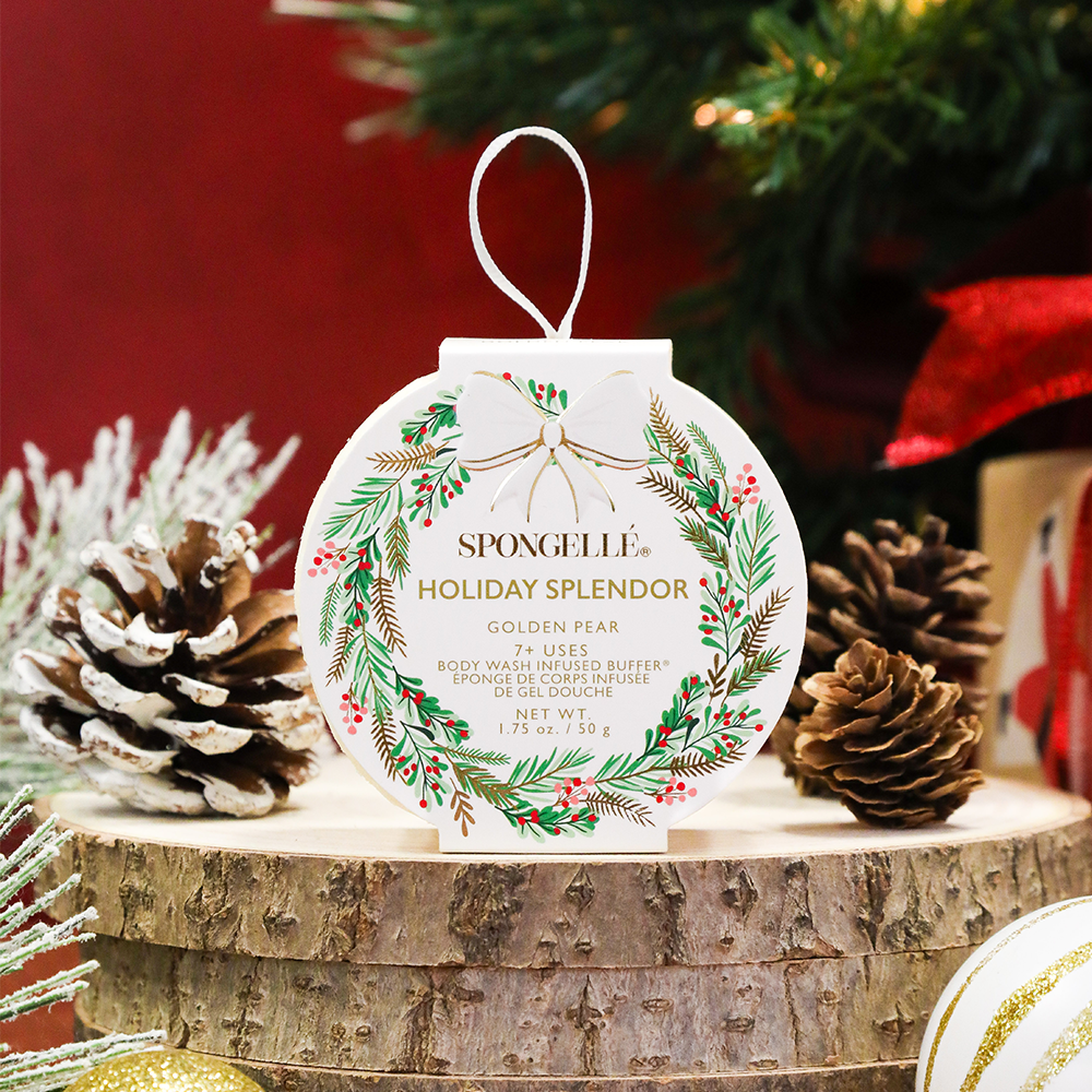 Holiday Splendor - Golden Pear | Holiday Wreath from KADOU Boutique