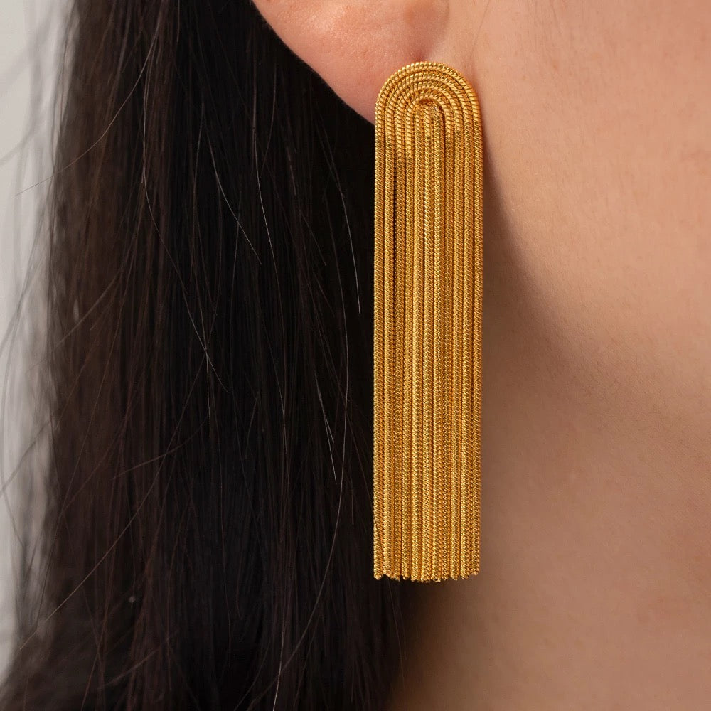 Addison Statement Earring from KADOU Boutique