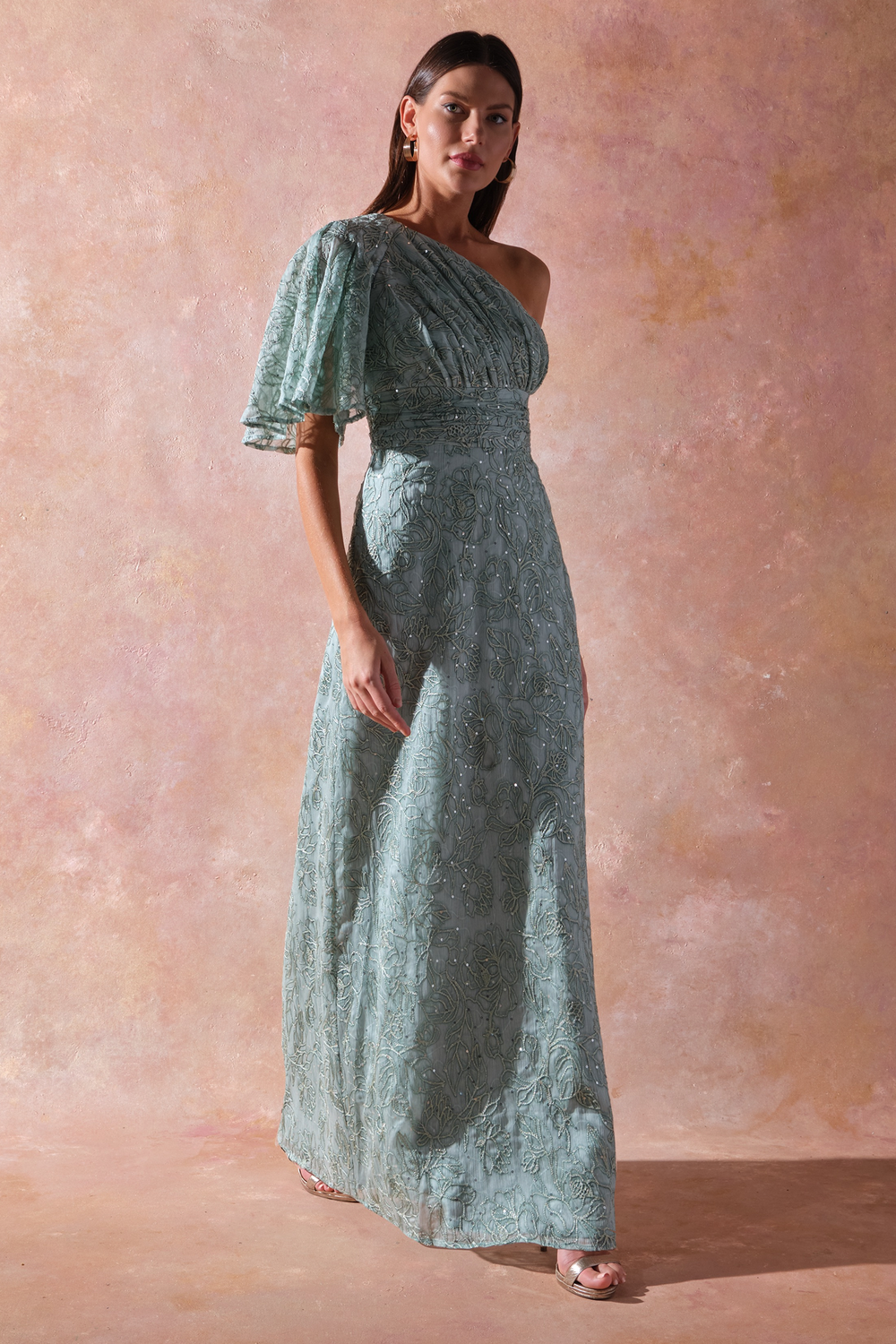 Flynn a Line Gown from KADOU Boutique