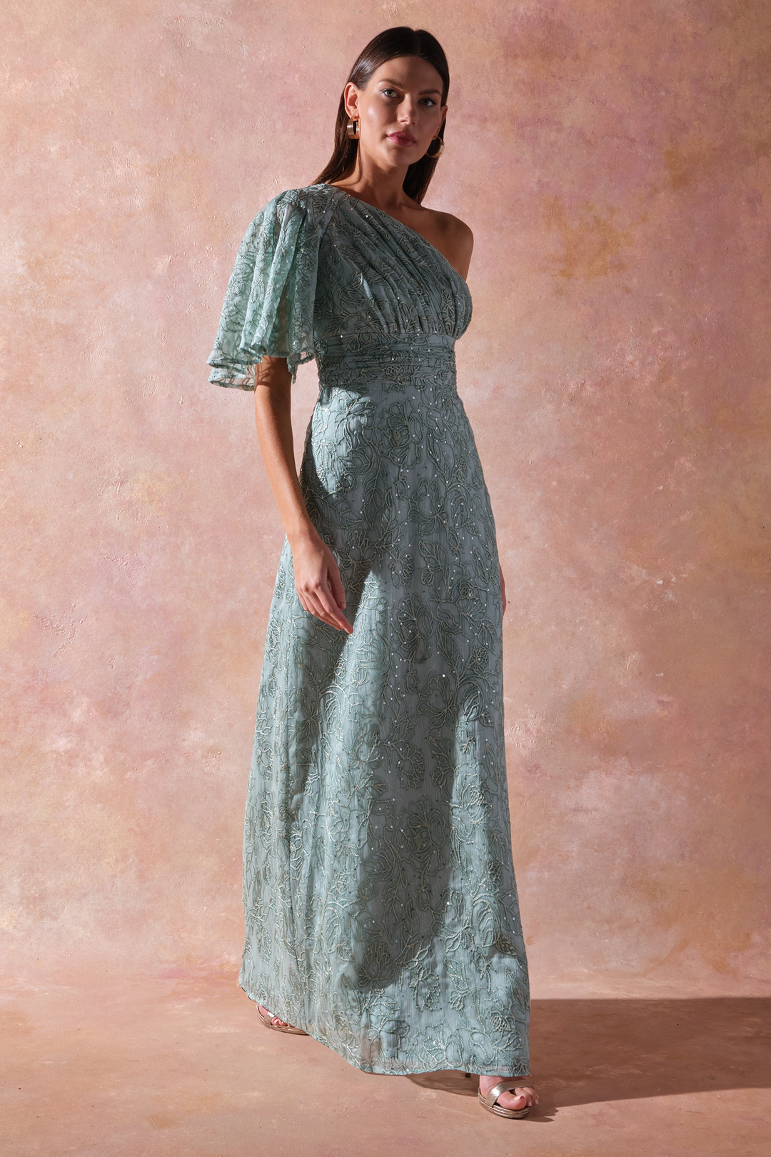 Flynn a Line Gown from KADOU Boutique