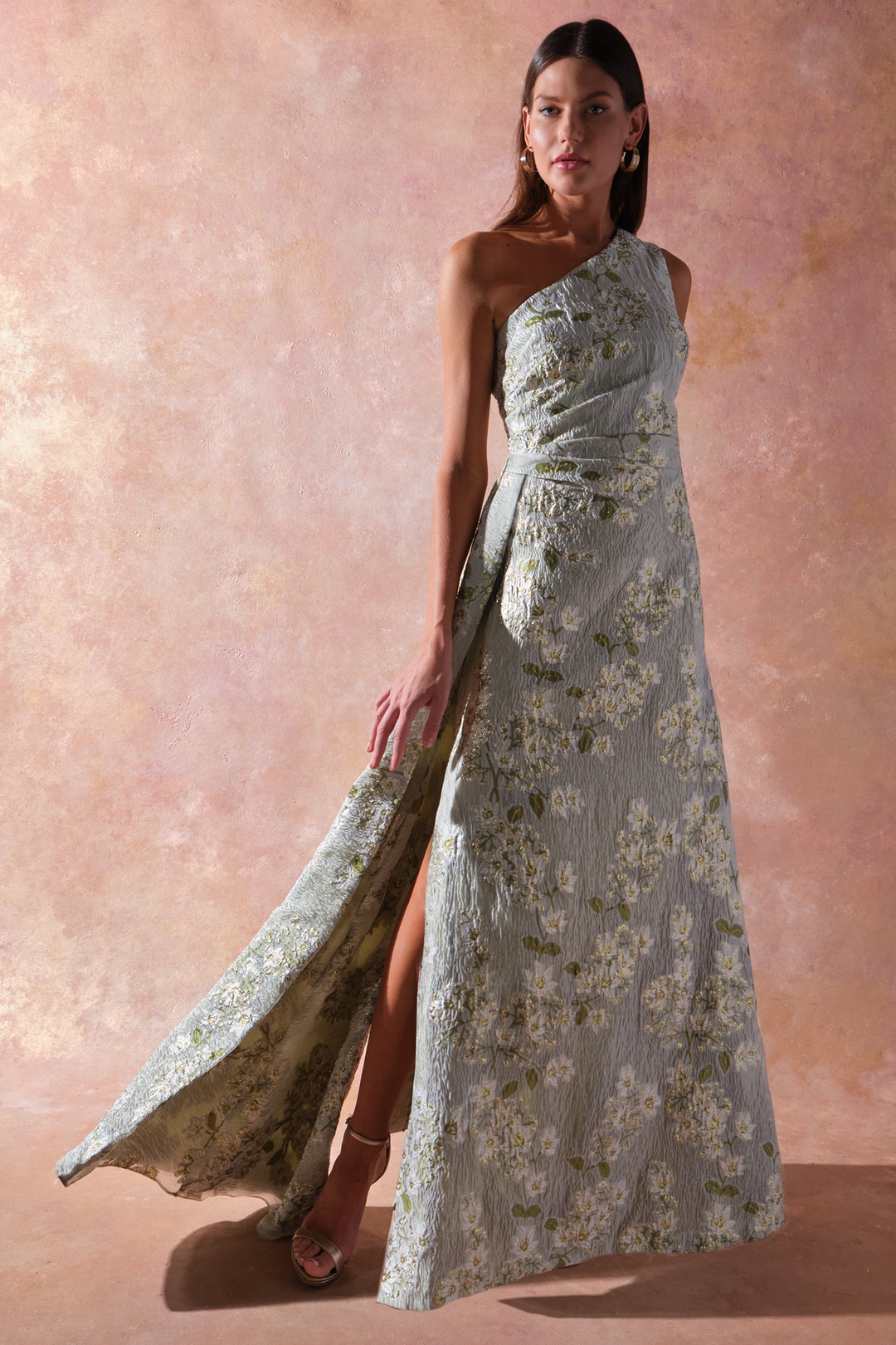 Gretchen One Shoulder Gown from KADOU Boutique