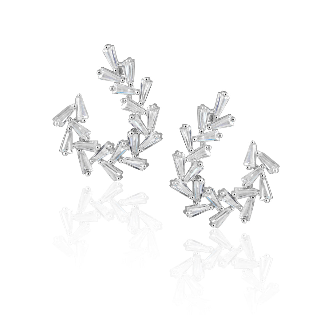 Arianna Baguette Earring